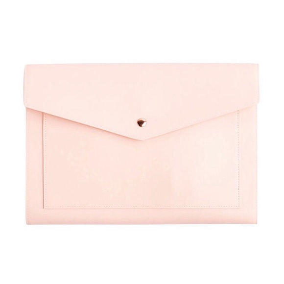 Glass Ladder & Co Megan Portfolio Clutch Blush - Picture 4 of 9